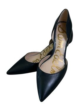 Sam Edelman Women’s 8 Black Jaina Pointed Toe Heels